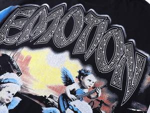 Sudadera con Capucha de Manga Larga para Hombre, de Algodón 100% de Alta Calidad, Estilo Retro EMOTION, Estampado de Grafiti de Ladrillo Caliente, Holgada - Product Image 3