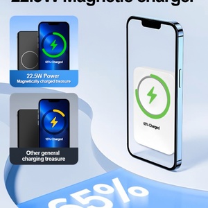 Cargador Portátil Magnético Inalámbrico OEM PD de 22.5w con Carga Rápida, Logotipo Personalizado, Batería de 10000mah para Teléfono - Product Image 5