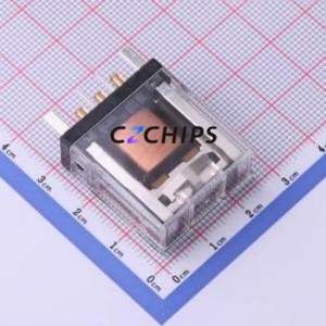 NC2D-DC24V Power Relay Through hole,11.2x25.4mm Relay 24V 2 Changeover: 2C (DPDT-Changeover)::: 8 5A-30VDC/5A-250VAC - Product Image 2