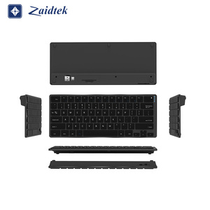 Teclado Inalámbrico Multimedia Mini de 78 Teclas con Sincronización Multidispositivo para Laptop, PC, <span class=keywords><strong>Pad</strong></span>, Macbook, Tablet - Product Image 3