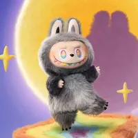 100% Оригинальная коллекционная фигурка POP MART Labubu the Monsters V3 Big Into Energy Mystery Box POPMART, виниловая плюшевая игрушка-сюрприз в закрытой упаковке