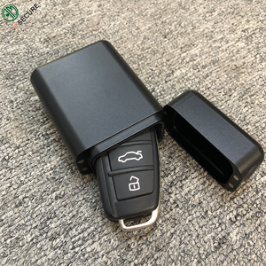 Étui anti-radiation en aluminium <span class=keywords><strong>pour</strong></span> clés de <span class=keywords><strong>voiture</strong></span>, sac Faraday anti-<span class=keywords><strong>RFID</strong></span>, pochette <span class=keywords><strong>pour</strong></span> clé de <span class=keywords><strong>voiture</strong></span> sans clé avec couvercle à rabat magnétique - Product Image 2
