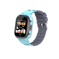Reloj inteligente español para niños, pulsera con interfaz de navegación, seguimiento de ubicación, protector con SOS, portugués, GPS, linterna