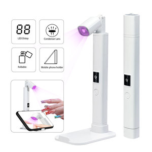 Retractable UV LED Nail <b>Lamp</b> <b>Portable</b> Foldable Gel Polish Dryer Manicure Pedicure Salon Travel Curing Light Compact Tool - Product Image 1