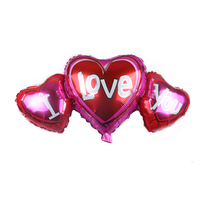 Día de San Valentín amor oso globo boda decoración amor propuesta decoración globos de aluminio