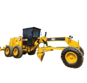 Prix bon marché Moteur d'origine Matériel de construction de routes d'occasion Niveleuse Caterpillar 140K d'occasion en vente