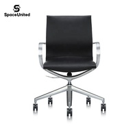 Chaises de bureau commerciales en gros SpaceUnited, chaises de bureau pour employés, chaises de direction en cuir, design ergonomique, chaises d'ordinateur