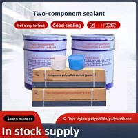 Pâte d'étanchéité bi-composant au polysulfure, mastic polyuréthane AB pour joints d'expansion, auto-nivelant pour canaux et fosses, haute résistance, Hebei