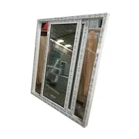 Haus Hurrikan Auswirkungen Design UPVC Windows Kunststoff Billig Schiebe Fenster Preis