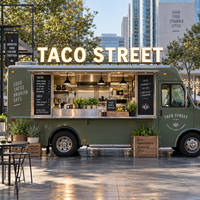 Enseigne LED personnalisée pour extérieur, enseigne lumineuse pour foodtruck, enseigne LED pour vitrine de magasin, enseigne LED pour restaurant extérieur