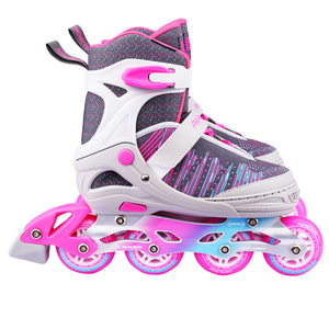 Patins à roulettes à tricotage 3D à vente chaude, taille fixe, 4 roues, patins à roulettes lumineux à prix avantageux - Product Image 6