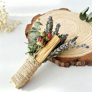 Kit de Purificación y Meditación Artesanal de Alta Calidad con Aroma a Rosa, Canela, Naranja Dulce, Salvia Blanca, Sándalo Peruano y Lavanda - Product Image 4