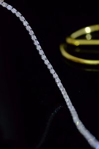 Xinfly 18k White <b>Solid</b> Gold Square 3.0ct SI FG Natural Diamond Tennis <b>Bracelet</b> - Product Image 3