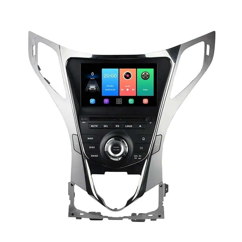 ऑटो कार ऑडियो टच स्क्रीन एंड्रॉयड कार स्टीरियो वीडियो के साथ हुंडई Azera 2012 के लिए जीपीएस नेविगेशन प्रणाली
