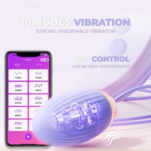 APP Control <strong>Powerful</strong> Clit Sucking Vibrating Love <strong>Egg</strong> <strong>Vibrator</strong> Vagina Ball Clitoral Nipple Stimulation Sex Toys for Women - Product Image 3
