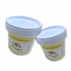 Pâte de sous-sol 5kg 10kg revêtement d'étanchéité extérieur en PU transparent peinture d'étanchéité extérieure