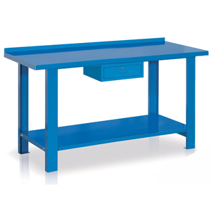 Établi Tecnotelai avec dessus en acier et tiroir 1500x670x860mm - Product Image 1