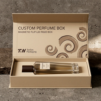Boîte cadeau personnalisée pour eau de parfum blanche et boîte magnétique pour parfum avec boîte en papier parfumé et boîte d'emballage pour présentation de parfum