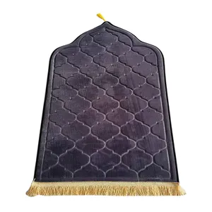 Wholesale Portable Prayer Mat Floor Carpet Area Rug flannel Portable Prayer carpet Rug