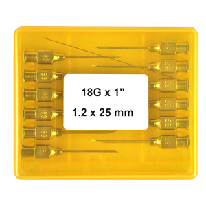 Aiguille de seringue vétérinaire hypoallergénique en acier inoxydable, aiguilles de seringue d'injection vétérinaire, aiguilles d'injecteur réutilisées - Product Image 3