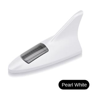 Feux arrière <span class=keywords><strong>à</strong></span> DEL de luxe <span class=keywords><strong>à</strong></span> énergie solaire, clignotants d'avertissement, 6 couleurs, antennes aileron de requin, accessoires extérieurs pour voiture - Product Image 5