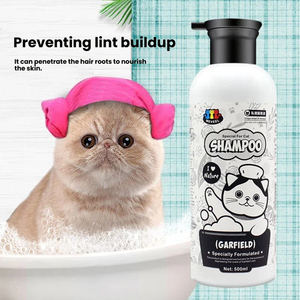 Shampoing pour <span class=keywords><strong>chat</strong></span> personnalisé 500 ml pour Ragdoll/Sphynx/British Shorthair/Maine Coon/Chaton - Anti-acariens, Stérilisation, Nettoyage en profondeur - Product Image 3