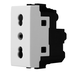 Cao cấp 16A 250V điện tường thiết bị chuyển mạch ổ cắm ý tiêu chuẩn kim loại đồng nhôm nhựa EU - Product Image 3