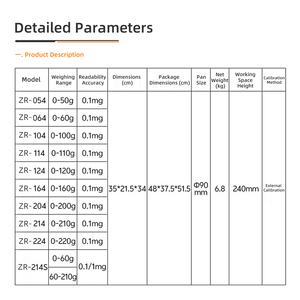 0,<span class=keywords><strong>1mg</strong></span> Hochpräzise Elektronische Analysewaage mit Interner Auto-Kalibrierung und 1 Jahr Garantie - Product Image 4