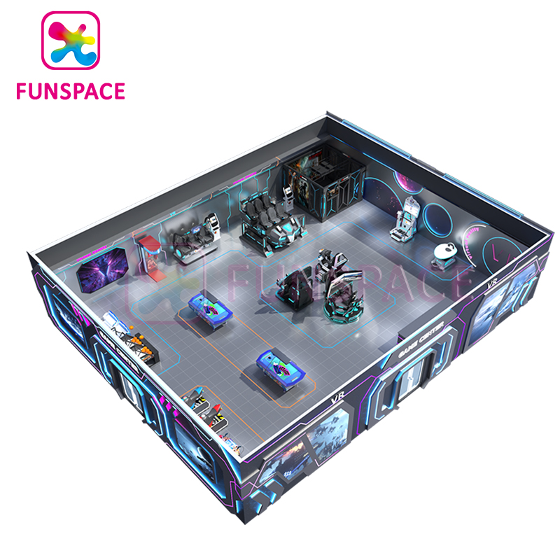 Funspace Professional One-stop Solution 9d Vr Arcade Game Center Supplier Sale Coin Operated Game Machine Claw Machine