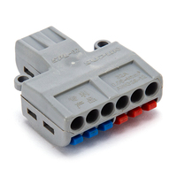 SPL-62 2 Zoll 6 Ausgang Schnellkabelanschluss Lampenanschluss kleiner Drahtanschluss Schiebe-Eingangsblock