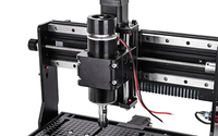 Mini Router CNC de 500W 4030 Pro, Máquina de Grabado Láser, Área de Trabajo 400*300mm, Fresadora de Husillo para Metal y Aluminio