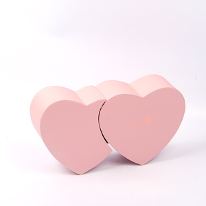 Creative Double Heart Flower <b>Gift</b> <b>Box</b>, Heart-shaped Chocolate Drawer <b>Gift</b> <b>Box</b> - Product Image 4