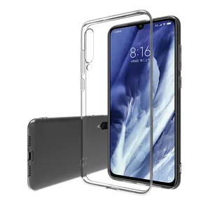 עבור Xiaomi Mi 9 פרו טלפון מקרה שקוף הסיליקון רך TPU ברור חזרה כיסוי מקרה נייד עבור MI A3 A3 לייט מקרה