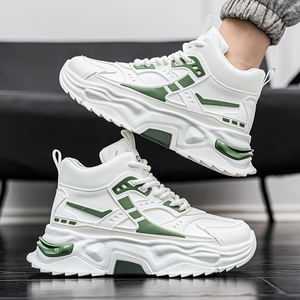 Chaussures pour hommes 2026 : Nouvelles baskets à talon compensé, plateformes à semelle épaisse, idéales pour le style décontracté et le sport masculin. - Product Image 1