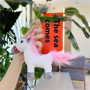 Marten <span class=keywords><strong>Martin</strong></span> Faux Horse peluche juguete para Pony muñeca mascota suave felpa edredón y almohadas regalo de cumpleaños para niños - Product Image 4