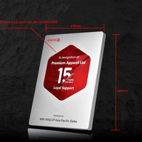Trophées en métal argenté personnalisés Trophy Awards Plaques Médailles avec LOGO d'impression couleur UV gravé au laser