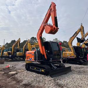 Hitachi ZX70 Secondhand Excavator Orange Rubber <b>Track</b> Hydraulic Diesel Engine Gearbox Motor PLC Hydraulic Pump 7 Ton - Product Image 3