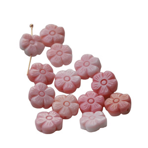 Queen Beech Flower <b>Shell</b> Beads Pink Plum Blossom Shape Loose Beads For DIY Jewelry Accessories - Product Image 5