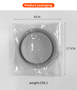 Cestini in Silicone <span class=keywords><strong>per</strong></span> impermeabilizzare il <span class=keywords><strong>pane</strong></span> Set da 8 pollici tondi ovali a lievitazione naturale Kit cestini <span class=keywords><strong>per</strong></span> <span class=keywords><strong>pane</strong></span> pieghevoli - Product Image 4