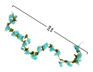Fiori Artificiali a Forma di Vite di Rosa OBM OEM ODM per Matrimoni Romantici, Decorazioni per Tubi, Ghirlande in Plastica di Alta Qualità - Product Image 6