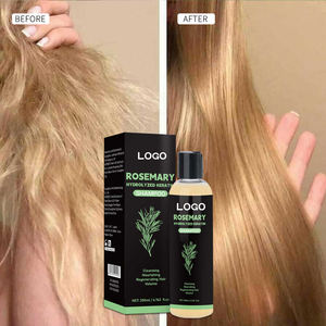 Shampooing pour les cheveux à la kératine hydrolysée au romarin naturel Équilibres profondément hydratants personnalisés de beauté - Product Image 1