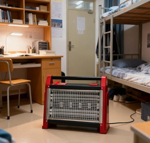 CE CB QH-160A 800W Petit radiateur à quartz pour <span class=keywords><strong>appartement</strong></span>, compact, portable, faible consommation, idéal pour maison de <span class=keywords><strong>location</strong></span>, dortoir étudiant - Product Image 5