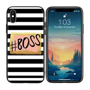 Stampa personalizzata Boss Girl Lady <span class=keywords><strong>Cover</strong></span> opaca antiurto custodia in Tpu per <span class=keywords><strong>Samsung</strong></span> A30 A50 A70 <span class=keywords><strong>Cover</strong></span> posteriore per Iphone 7 8 Xs 11 - Product Image 6