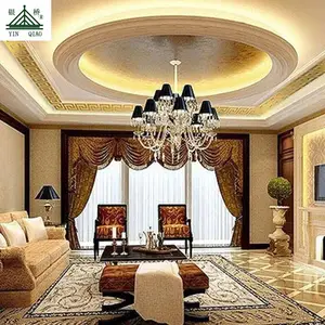 Building Materials Customized Splendid Interior Decorative Gypsum GRG Ceiling Dome