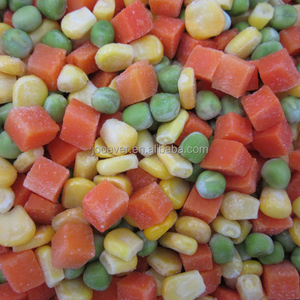 Vegetales Mixtos Congelados <span class=keywords><strong>IQF</strong></span>, Mezcla 4 en 1 de Zanahorias, Guisantes, Maíz y Frijoles, Exportación de Vegetales Congelados de China Directamente del Fabricante Líder - Product Image 5