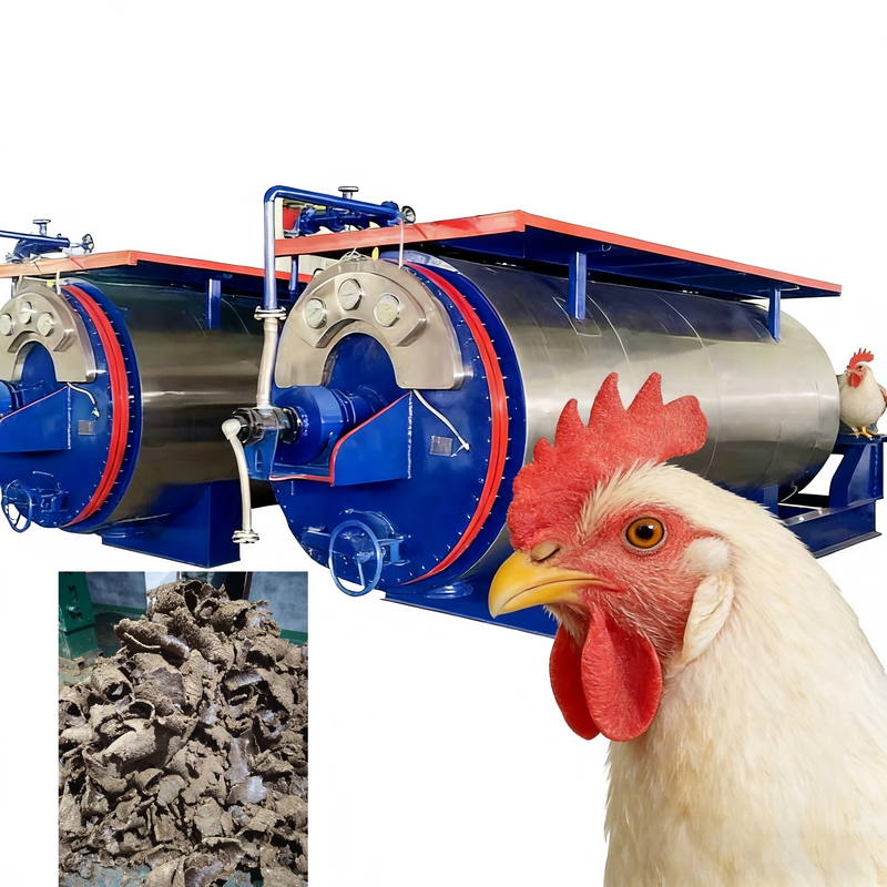 High Efficiency Poultry Waste Dryer for