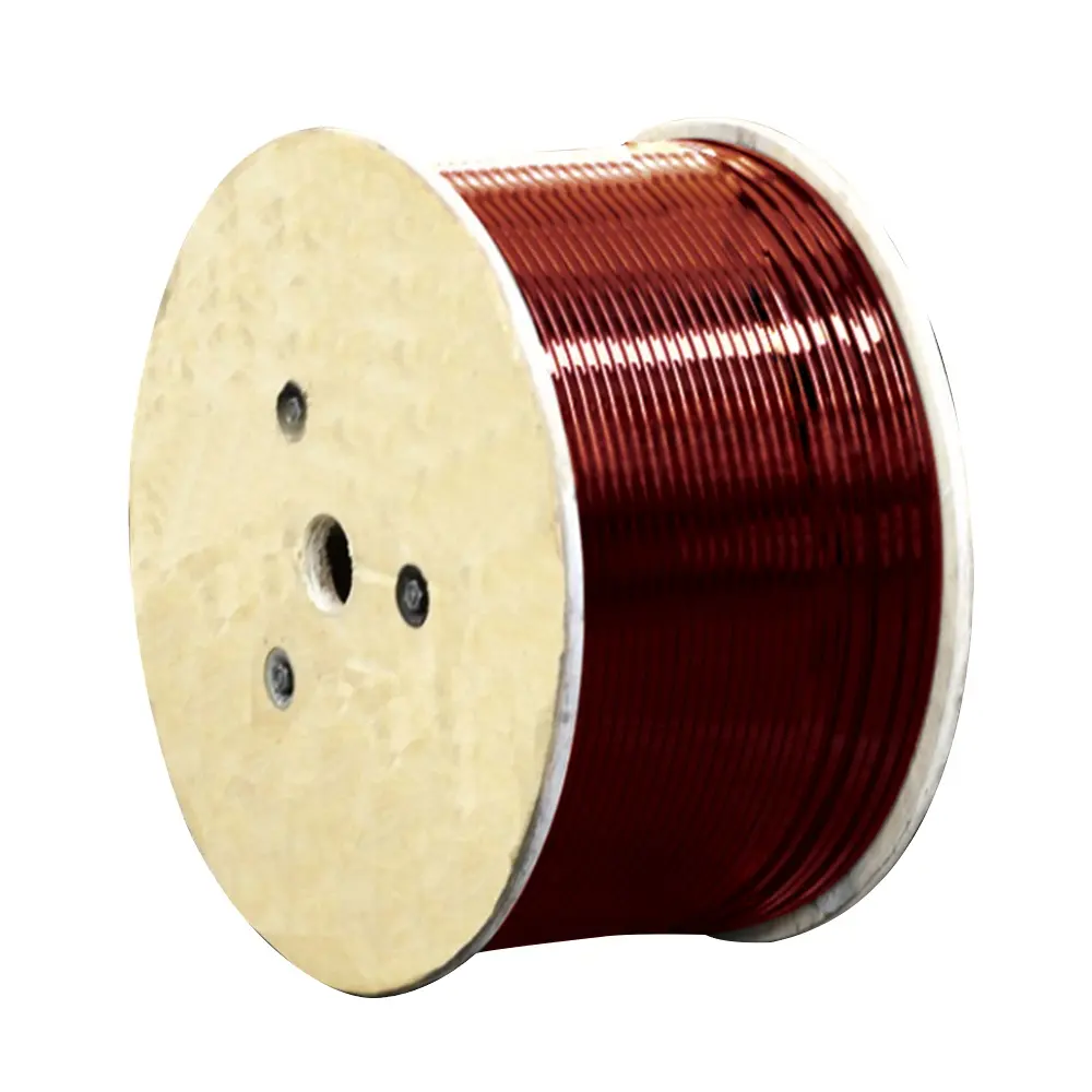 Copper/aluminum Enamelled Winding Wire Insulated Wire Gold Fep Yawei Aluminum Industrial ISO Power Solid Fep Wire 16 Awg