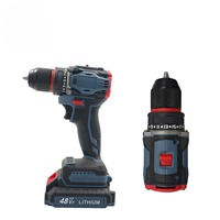 ZHIXIN 21V Rechargeable haute puissance Impact perceuse à main batterie au Lithium ensemble d'outils multi-fonctionnel ménage tournevis électrique