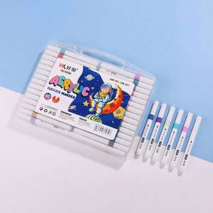 Marcadores Acrílicos Usa Mairun, Juego de Marcadores de Arte para Niños y Estudiantes, 12/24/36/48 Colores, para Dibujar, Manualidades Creativas y Graffiti - Product Image 5