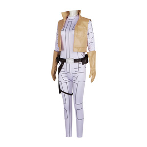 Costume de cosplay Princesse Leia Star's Edge, combinaison pour spectacle sur scène - Product Image 2